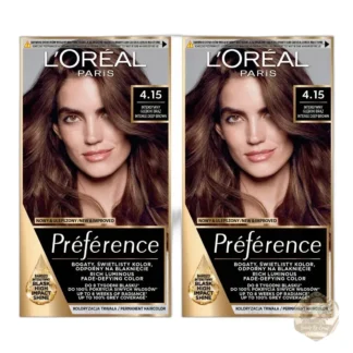 Deep brown permanent hair dye kit two pack — zdjęcie 1
