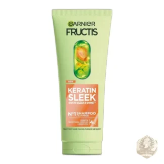 Garnier Fructis Keratin Sleek Shampoo Giving Shine Softness to Hair 200ml — zdjęcie 1
