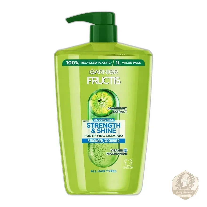 Garnier Fructis Strength & Shine Strengthening Shampoo for Hair 1L XL — zdjęcie 1
