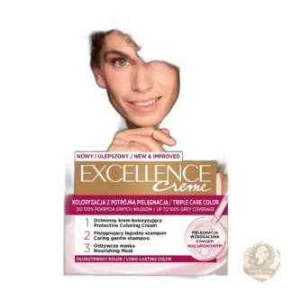 Permanent Light Brown Hair Colour Cream — zdjęcie 1
