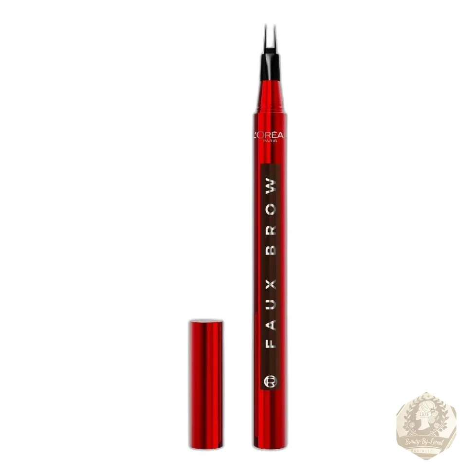 L'Oreal Faux Brow Dark Brunette Waterproof Brow Marker Brown 1 ml — zdjęcie 1